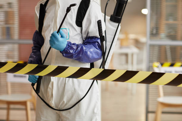 Professional Biohazard Cleanup technician working in Sebastian, FL